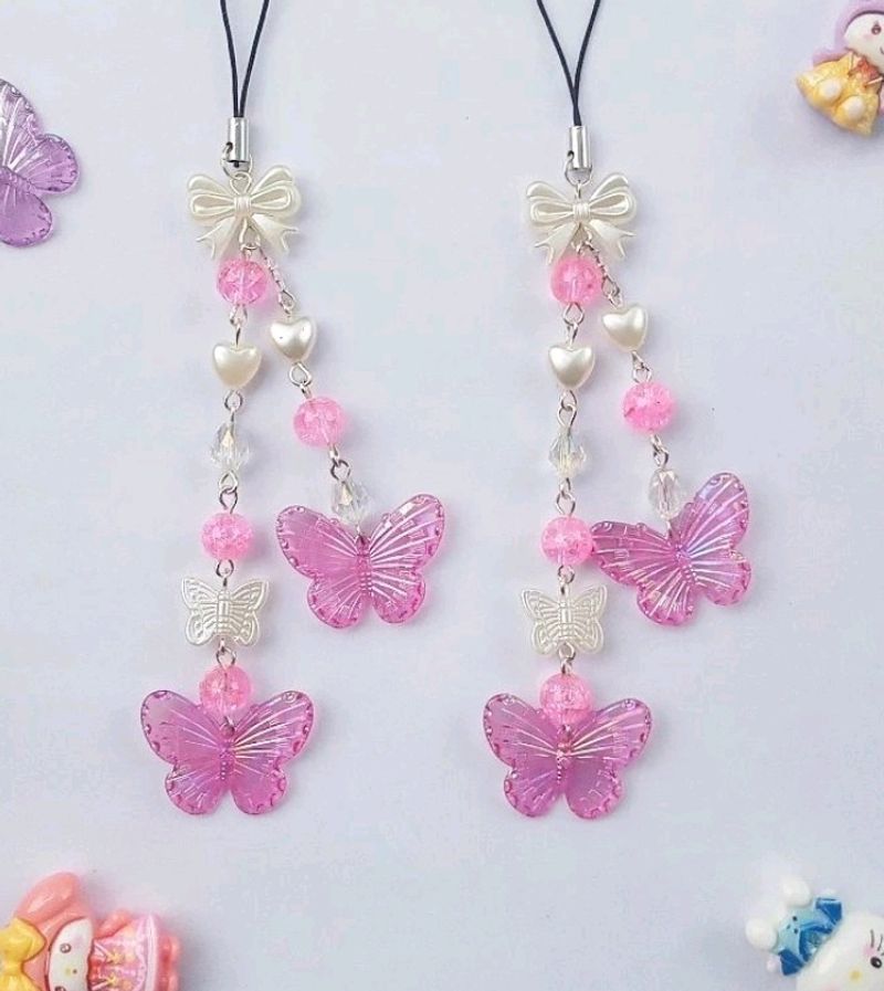 Butterfly Phone/ Bag Charm