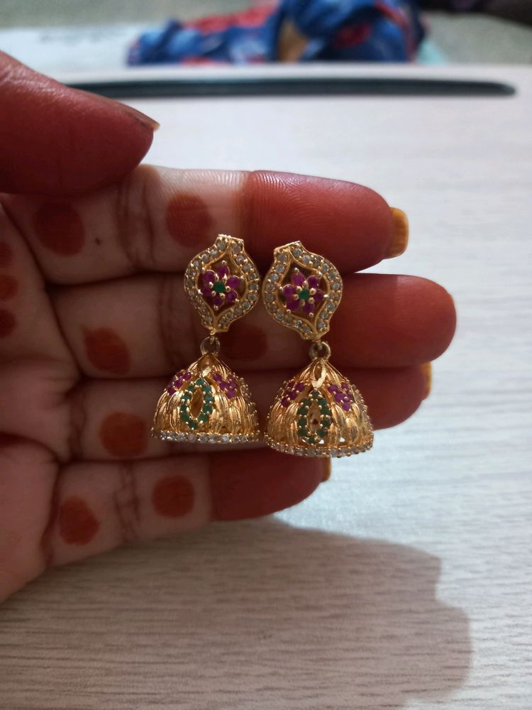 Earrings With Stones