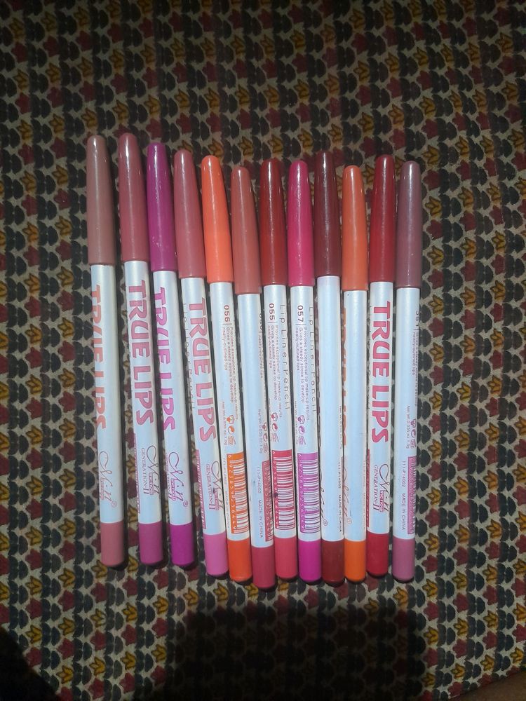 Truelips Lip Liner (Nude Edition)12 Pcs