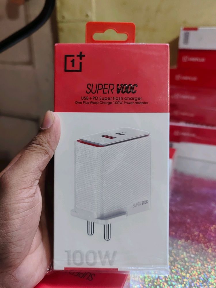 OnePlus Supervooc 100w USB+PD Charger