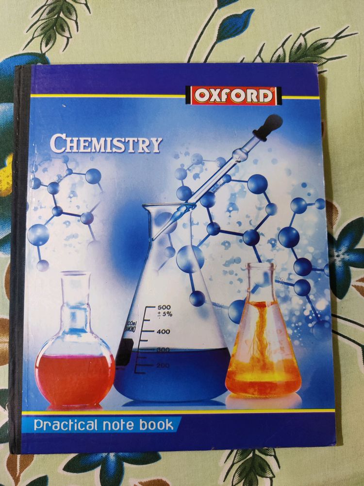 Chemistry practical Notebook