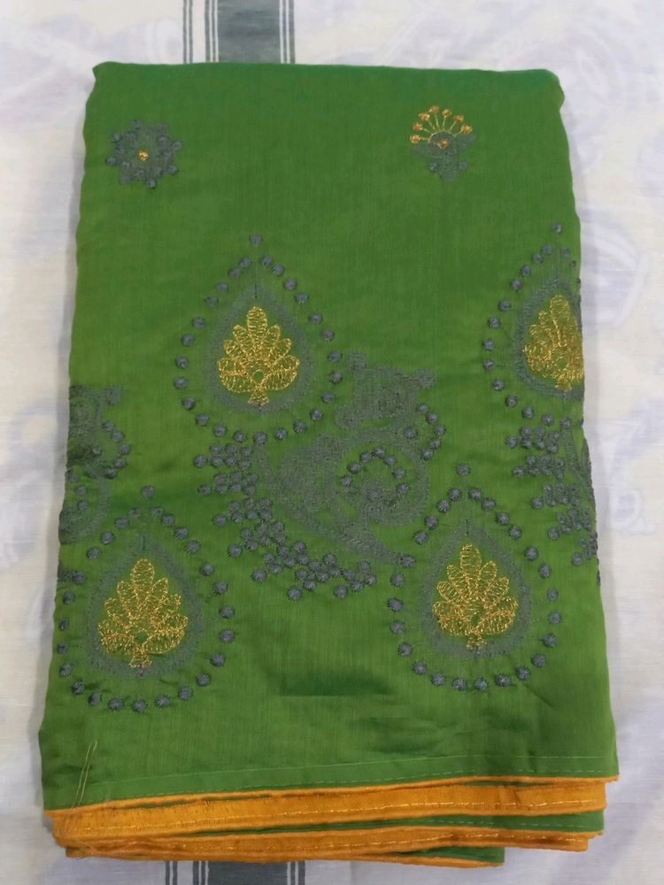 Chanderi Saree From Chirala