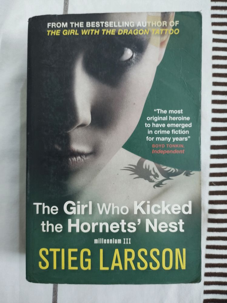 The Girl Who Kicked Hornets Nest Steig Larsson