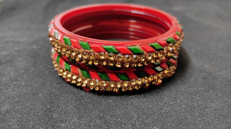 Red And Green Bangles