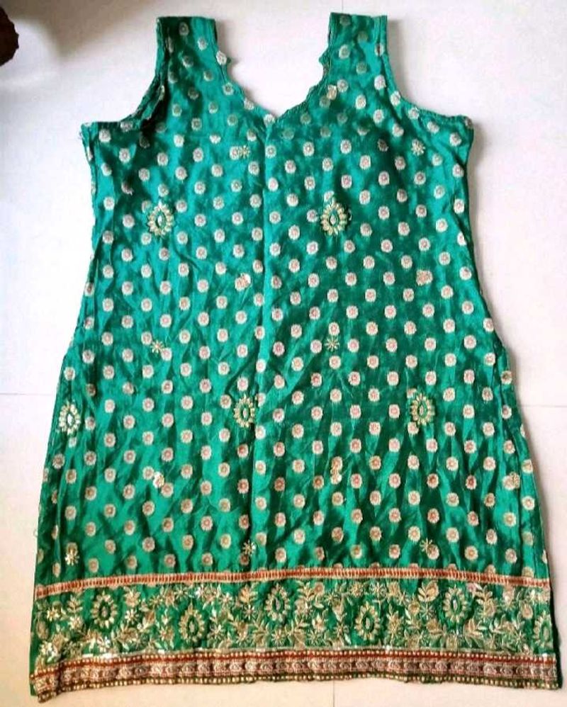 Mysore Silk Saree Stiched Kurti