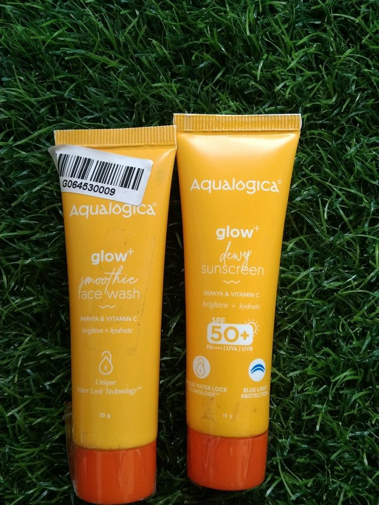 Aqualogica Face Wash & Sunscreen