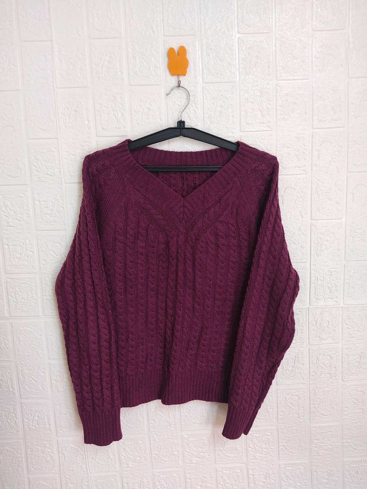 Price Drop V- neck Sweater