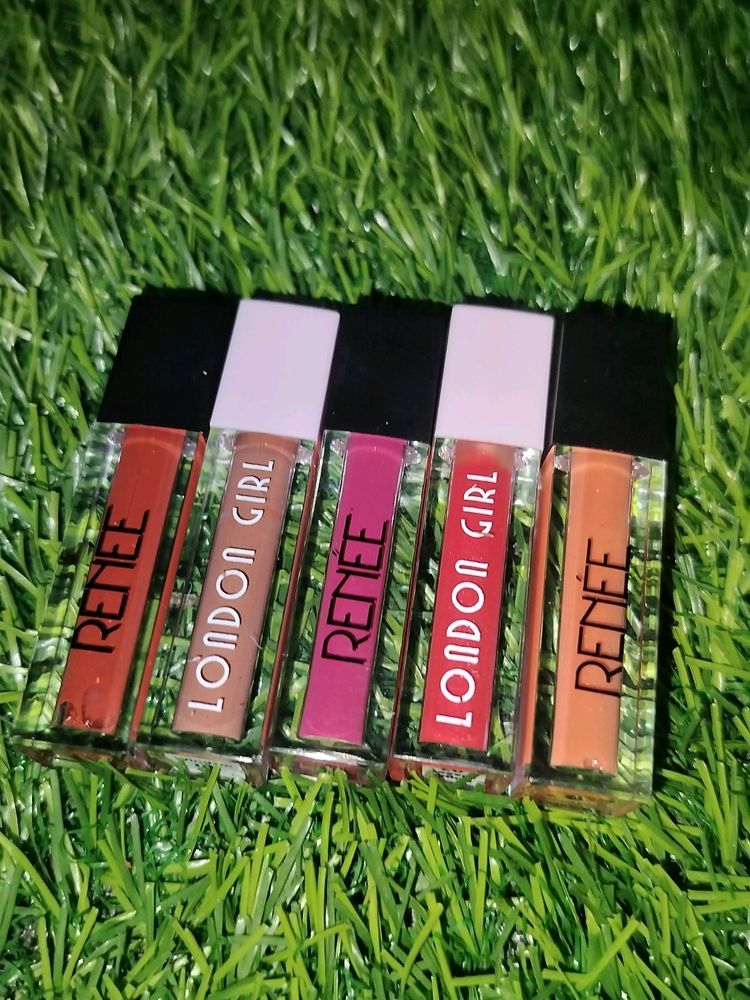 Renee & London Girl Liquid Lipstick Pack Of 5
