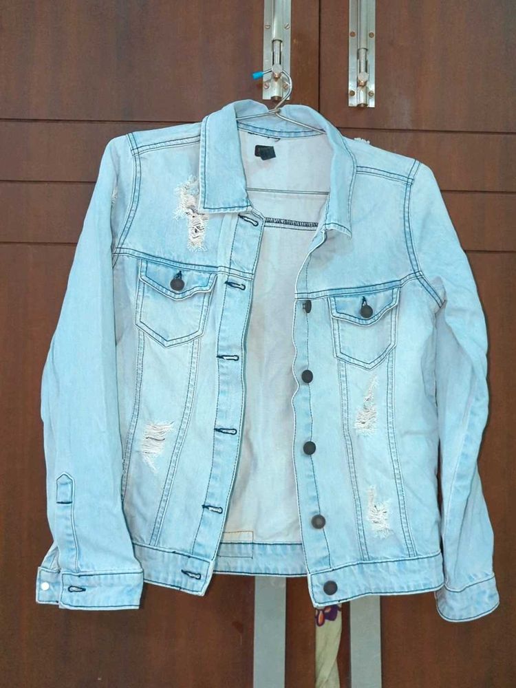 Torn Denim Jacket