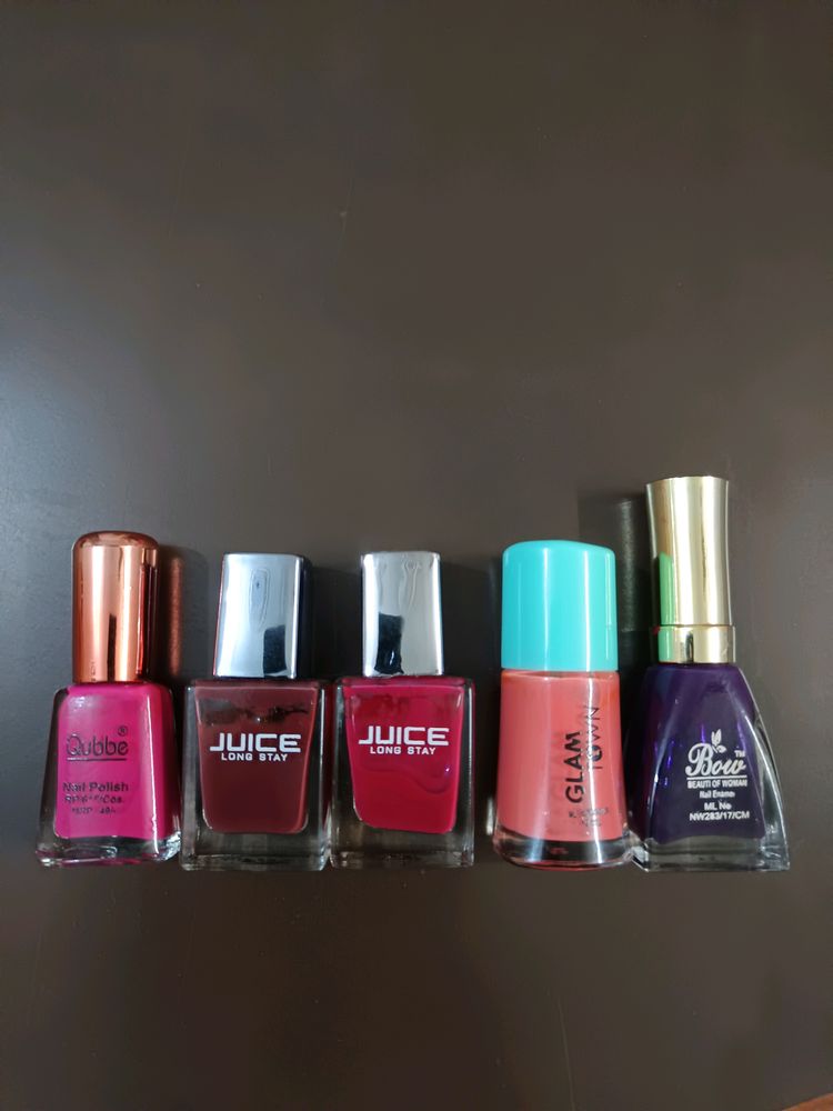 5 Nailpaints Combo