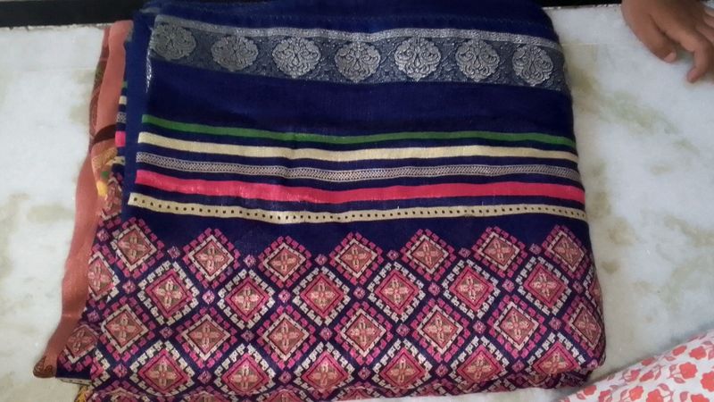 Banrasi Zari Border Saree