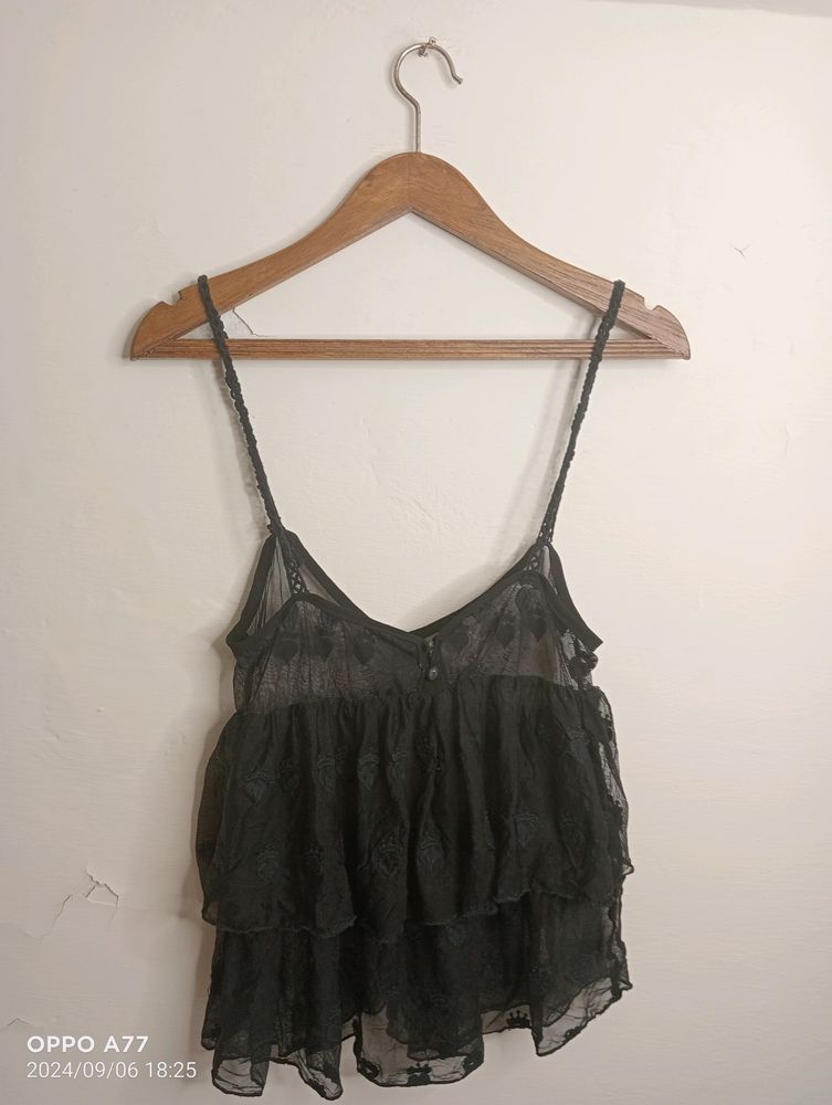 Black Casual Camisoles (Girl' s)