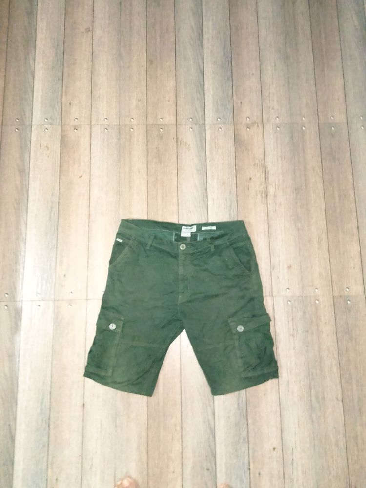 Mens Cargo Half Pants