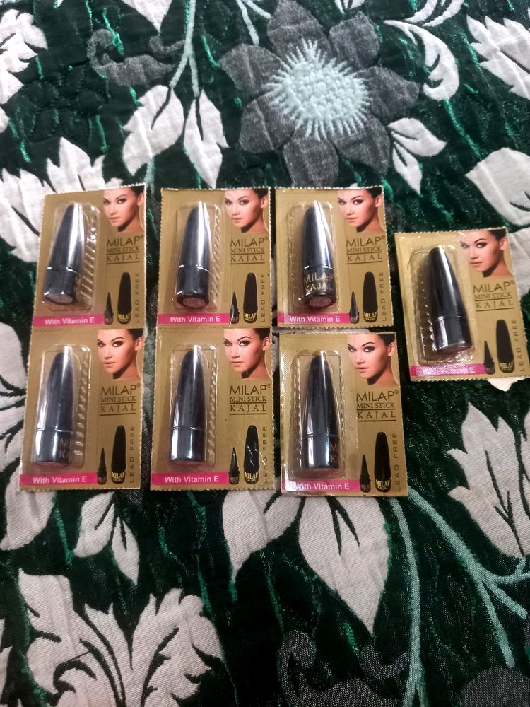 Milap Kajal For Girls Or Women Pack Of 7