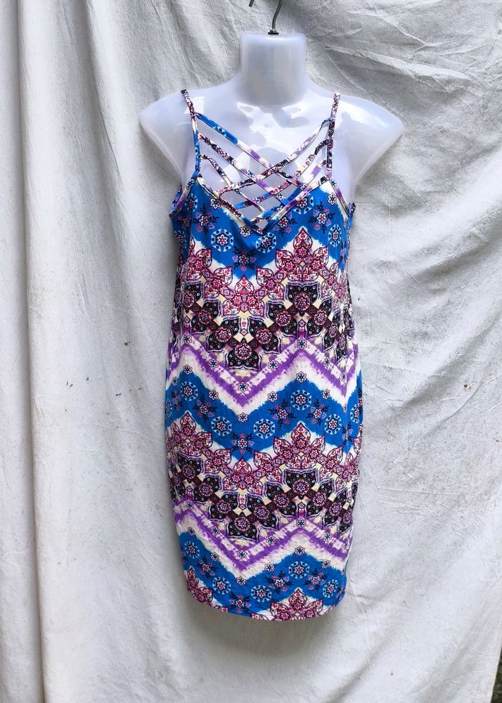 SEXY MULTI COLOUR BODYCON