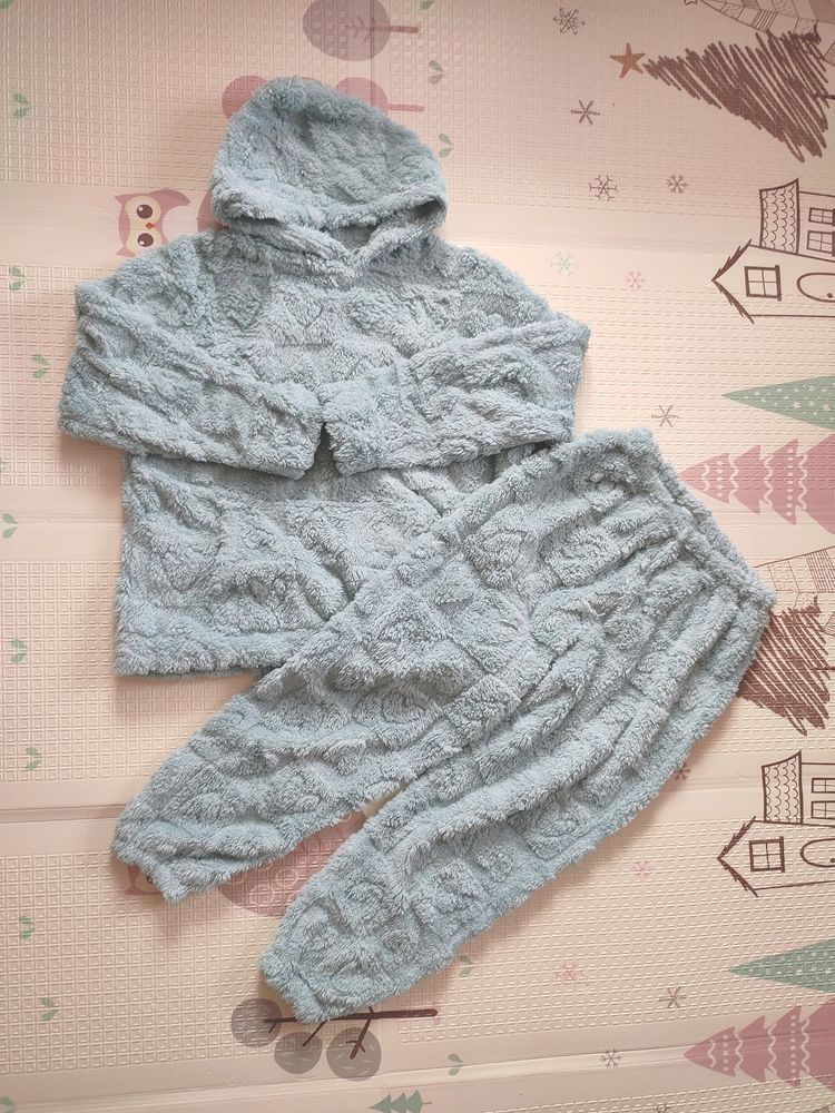 Warm Mint Fleece Set