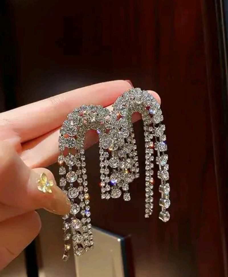 Korean Rhinestone Earings