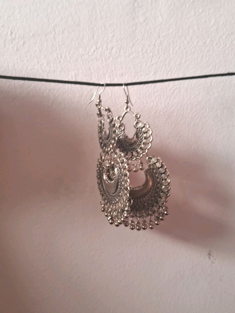 Oxidized Earrings