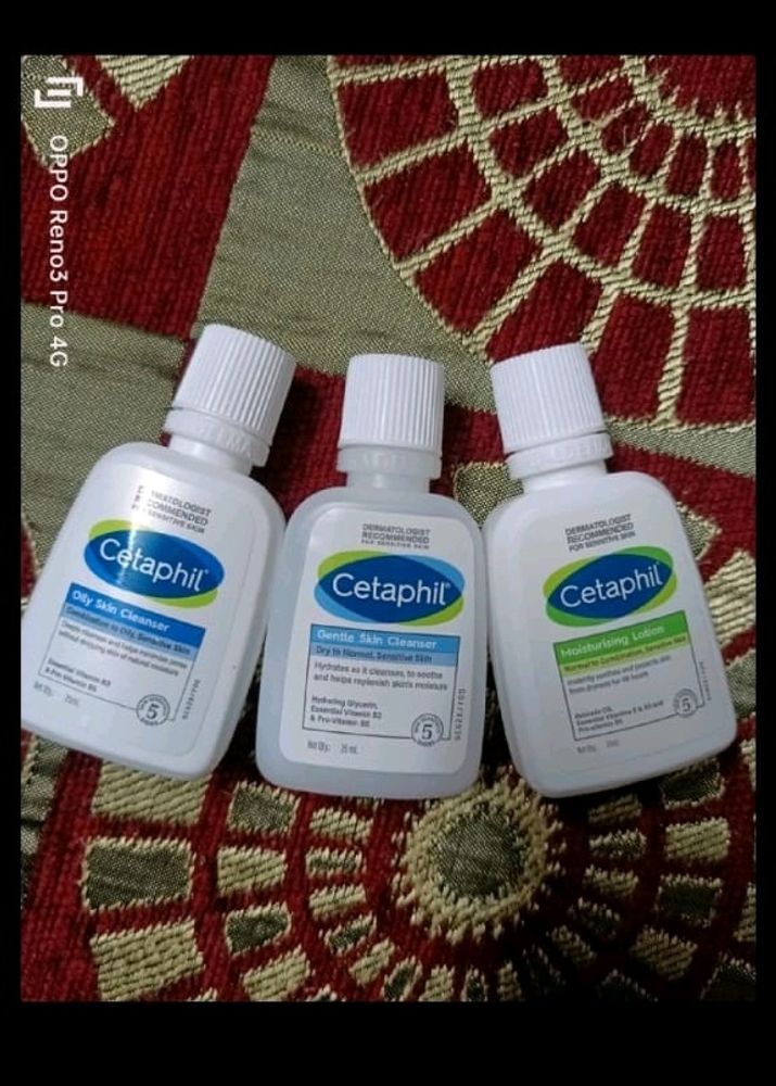 Cetaphil Oily & Gentle Skin Cleanser & Moisturizer