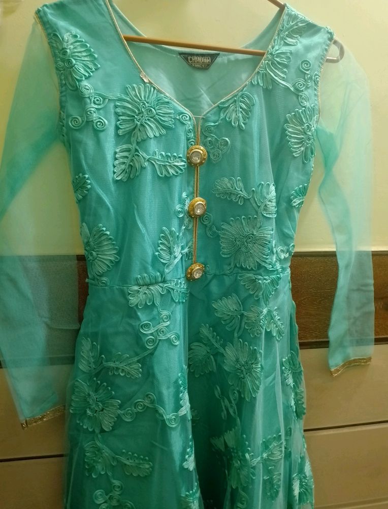 Sea Green Gown