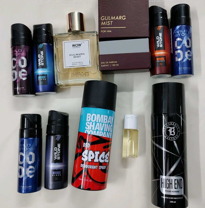 10 Perfume Deo Set