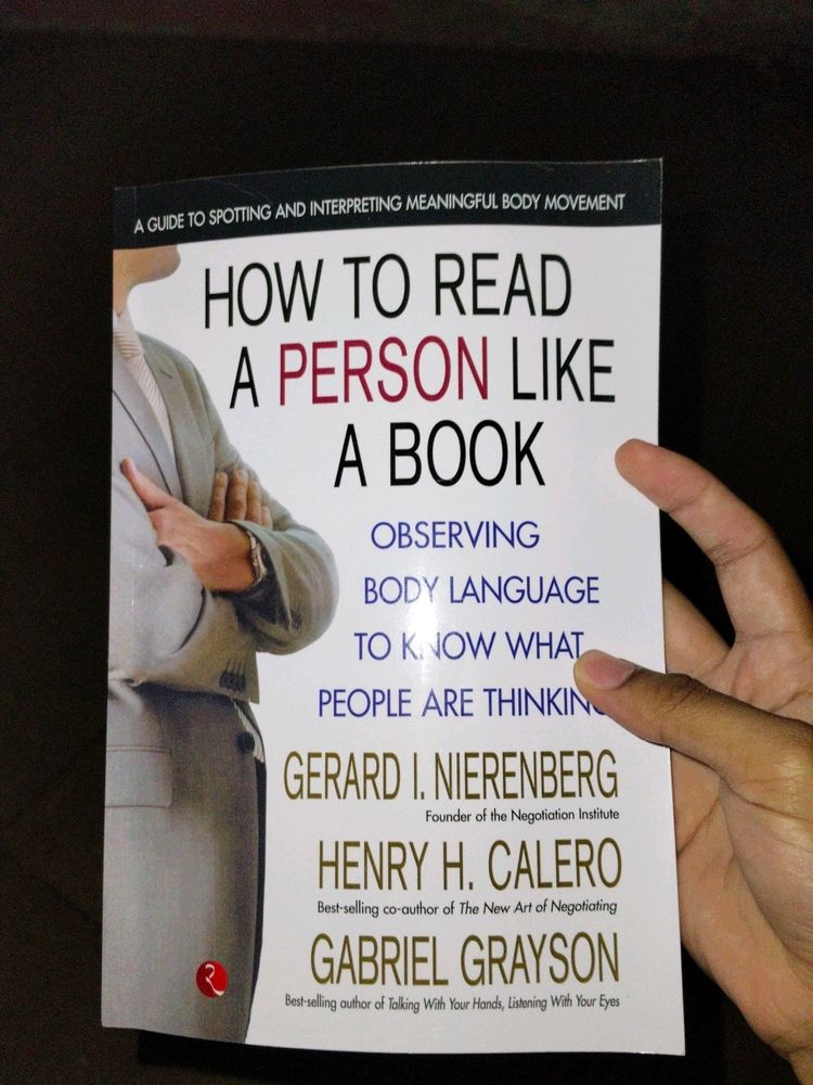 How To Read A Person Like Book