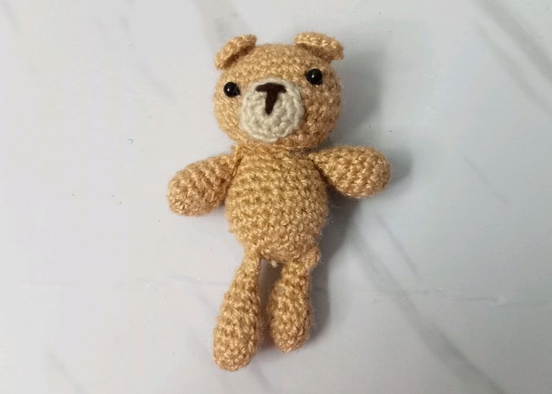 Light Brown Crochet Teddy