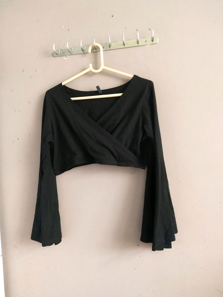 Black Cotton Top