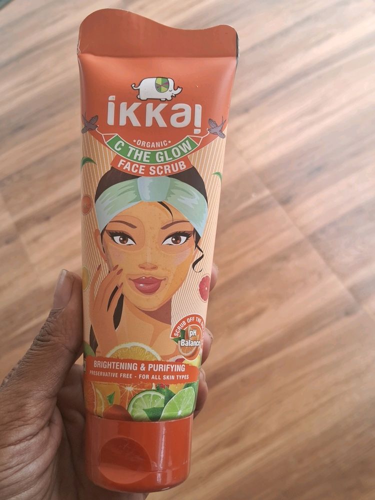 Ikkai Organic Face Scrub