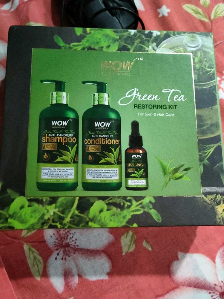 Seal Pack Wow Skin Size Green Tea Restoring Kit