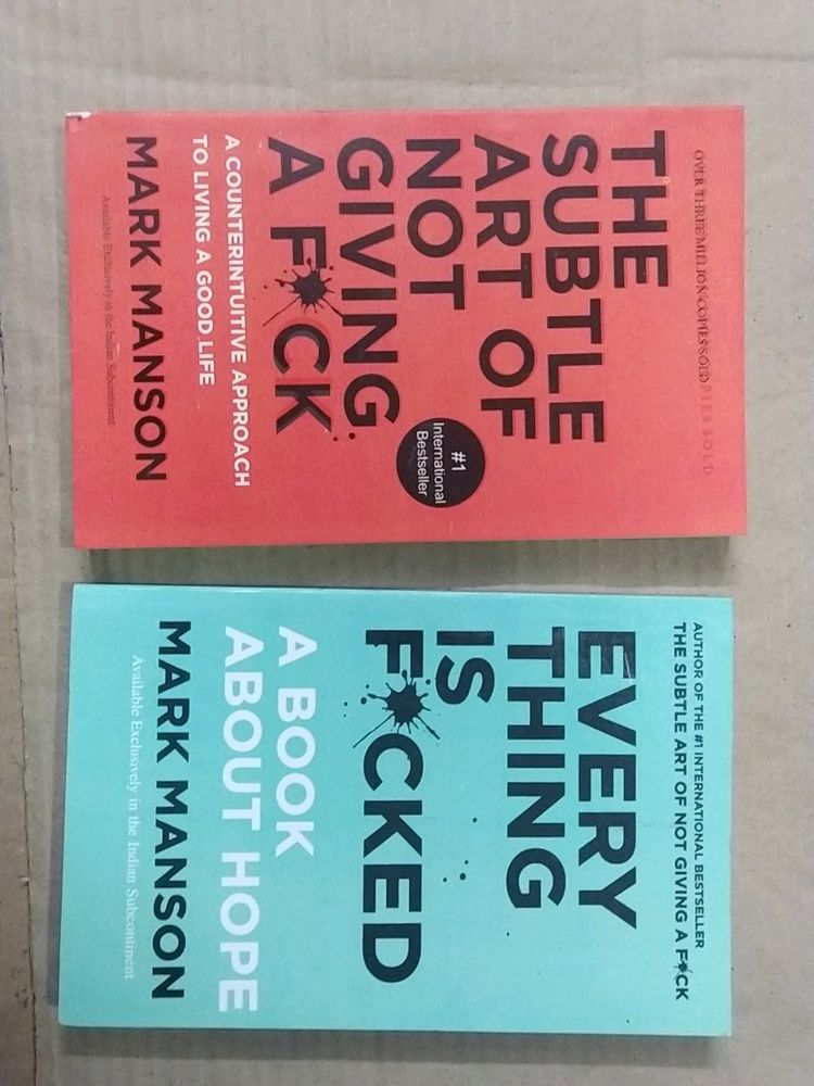 Mark Manson 2 Book Set