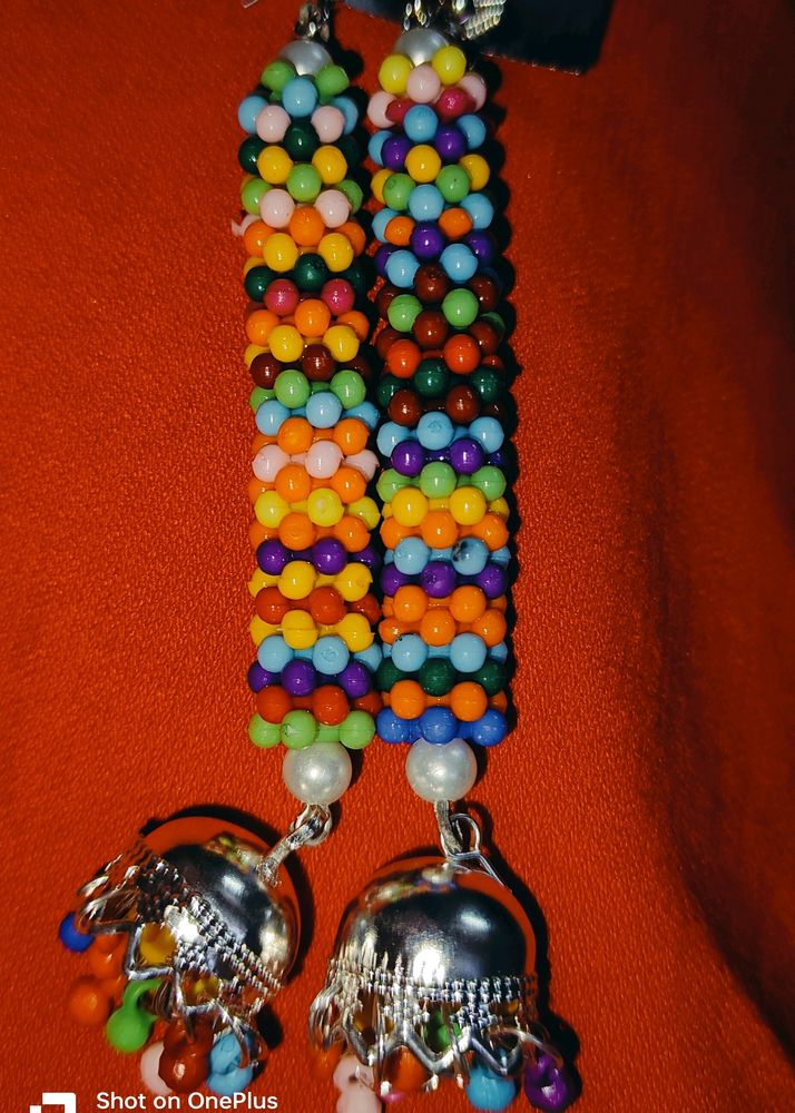 Multi Colour Beautiful Earrings