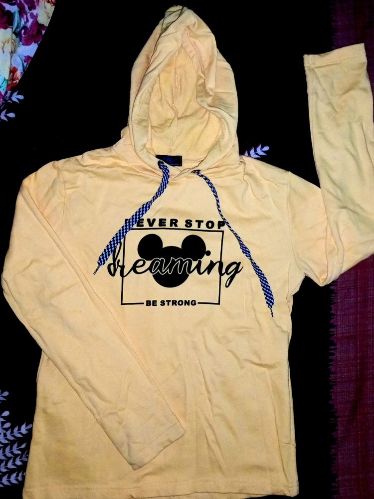 Yellow Hoodie Tshirt