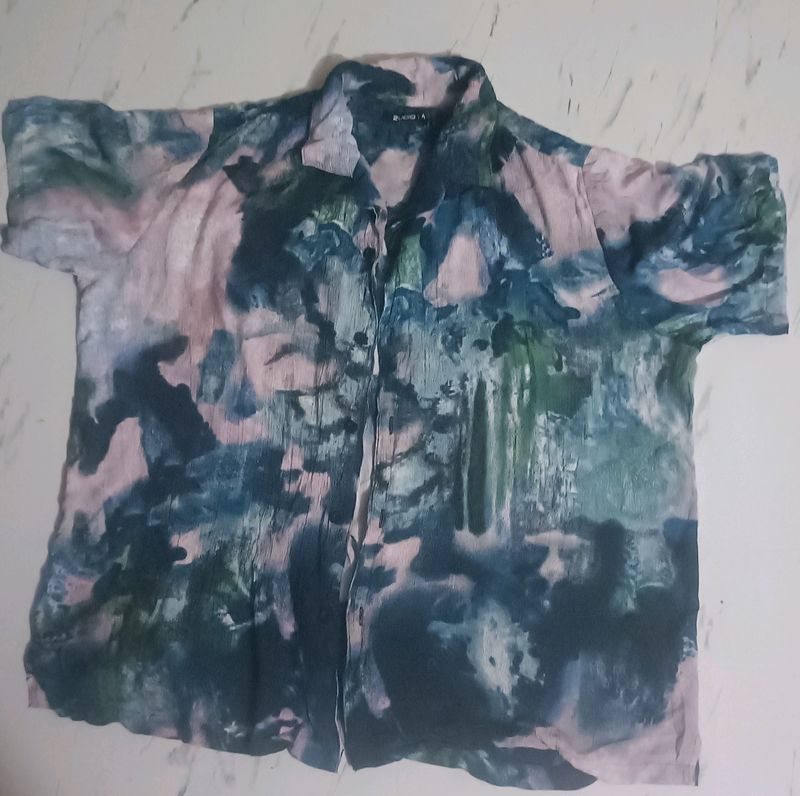 Multi Colour Shirt Weared Once