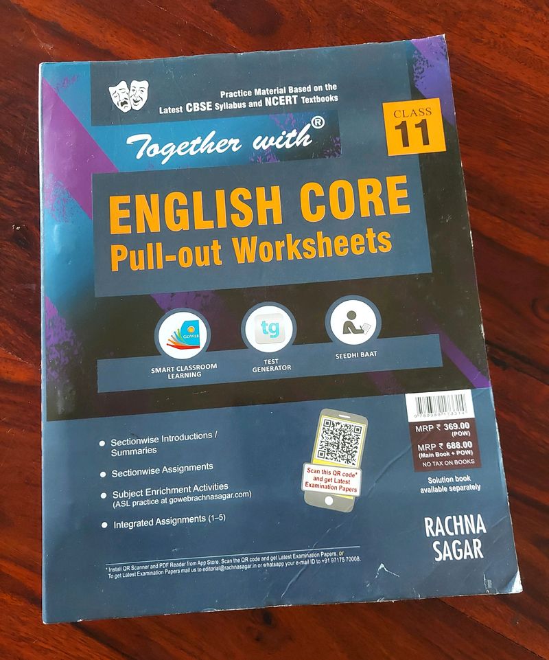 English core pull-out worksheets