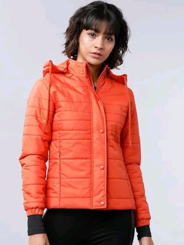 Women Puffer Jacket With Insert Pockets