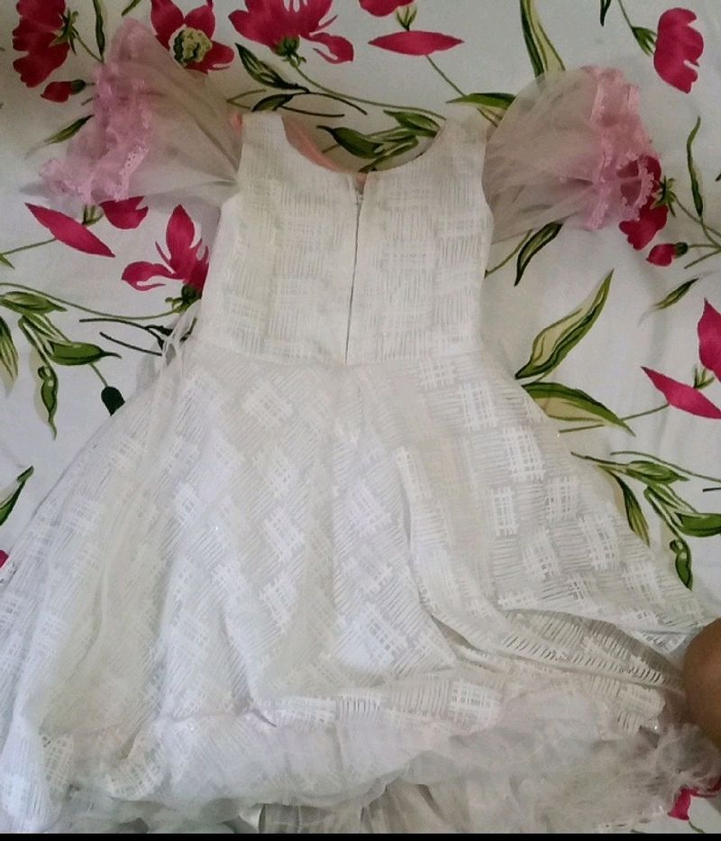 White Princess Frock