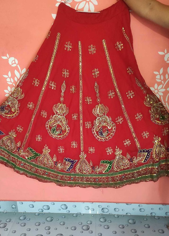 Beautiful Red Lehenga