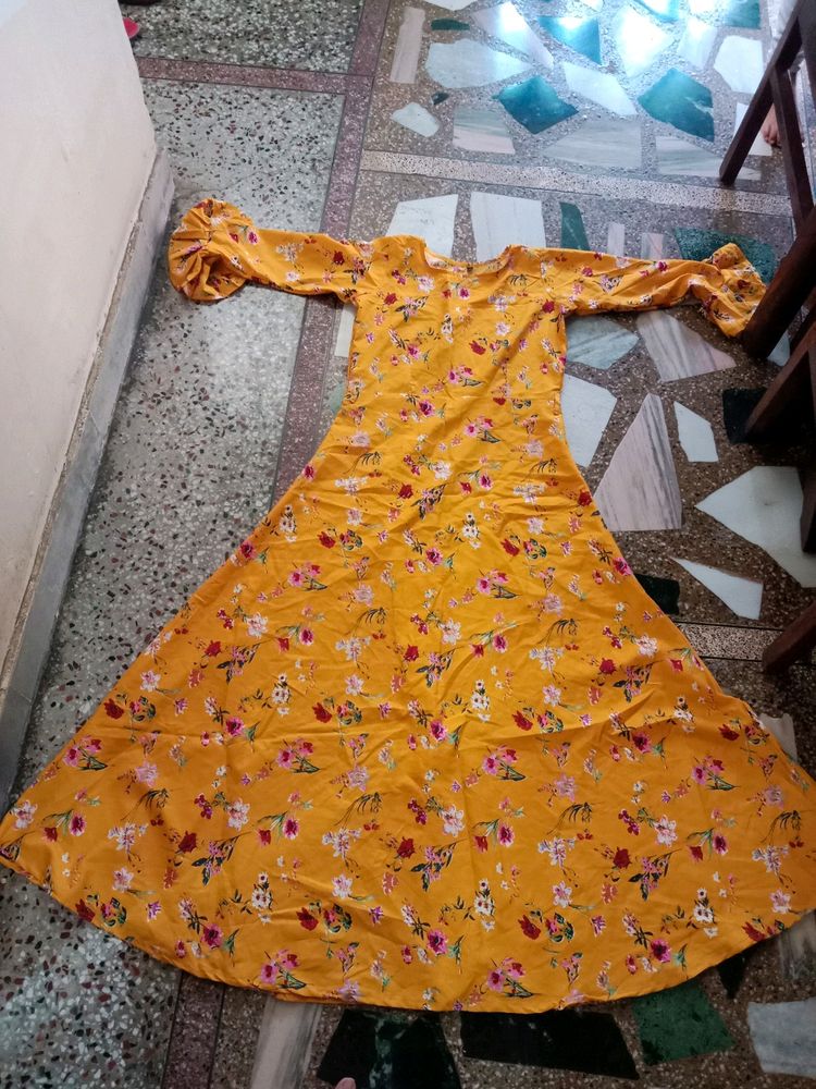 Long Gown For Haldi