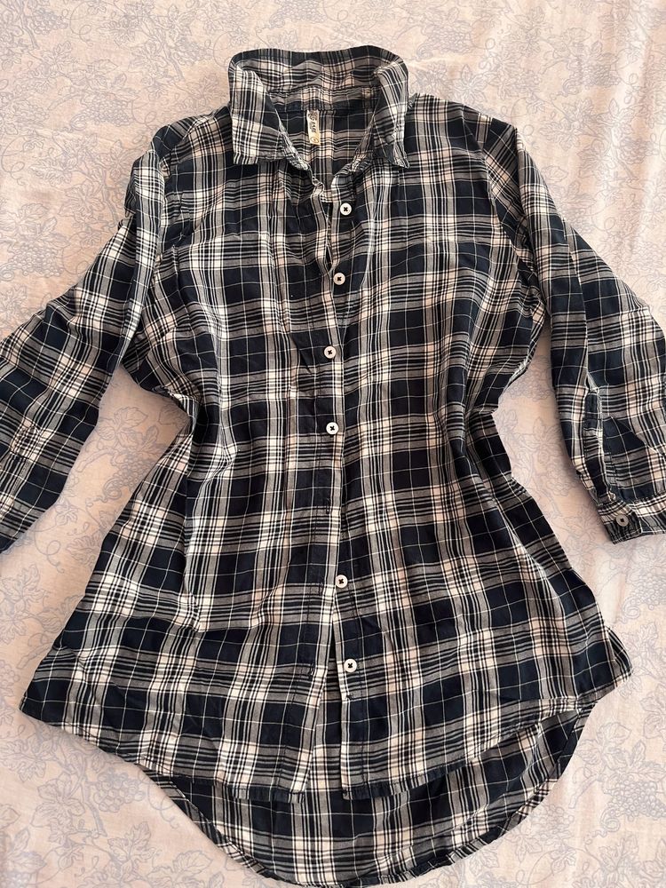 Checkered Cotton Shirt