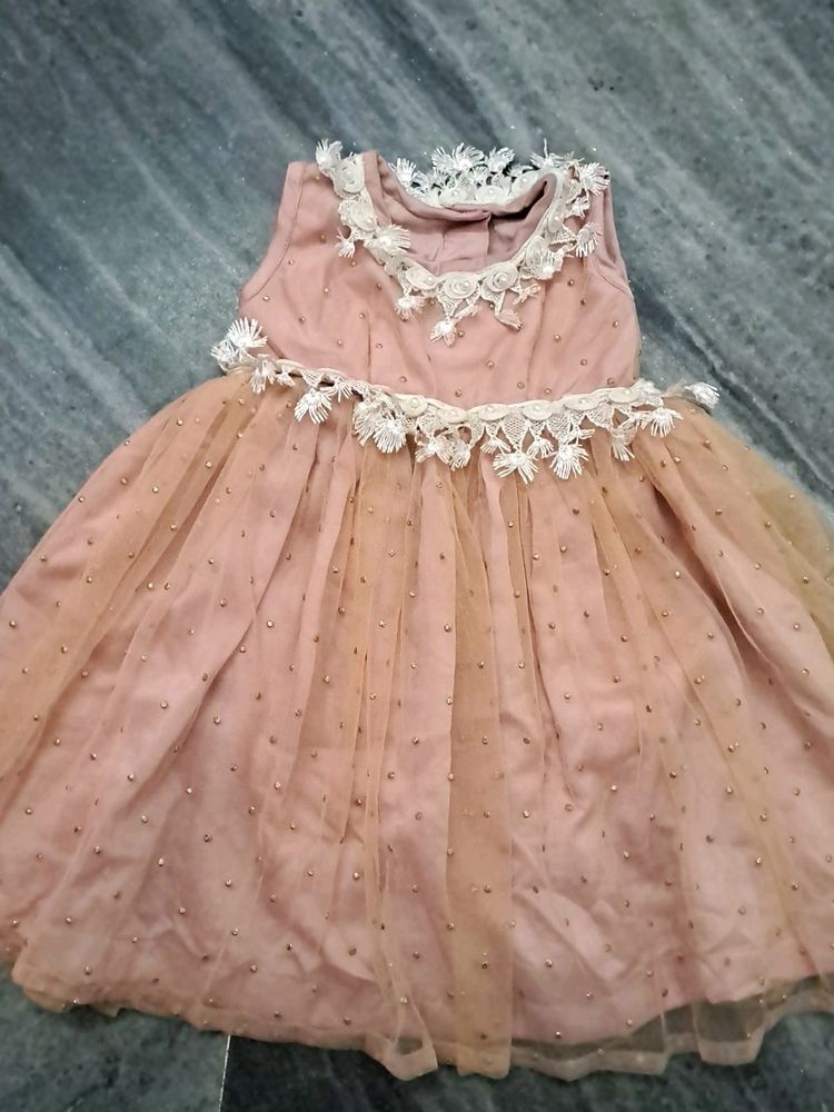 Gown For 6-9 Months Baby Girl