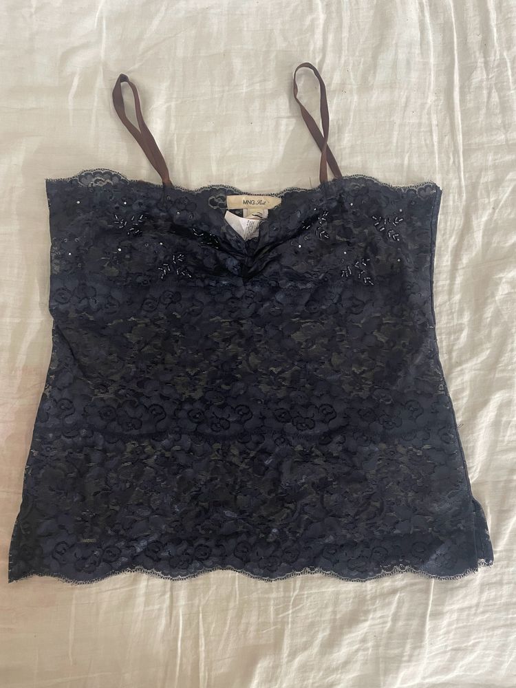 Y2K Lace Top