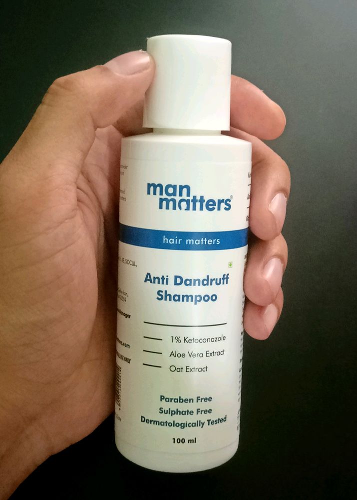 Sampoo, Anti Dandruff shampoo, man matters shampoo