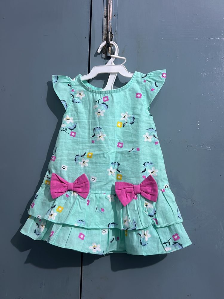 Baby Frock With Beautiful Butterfly’s