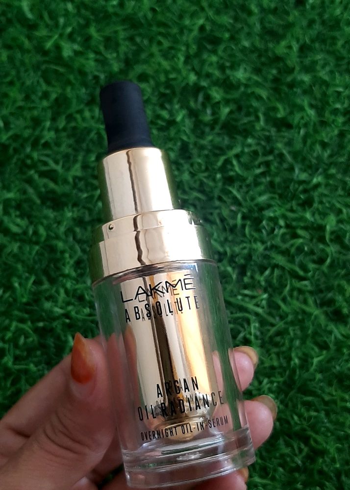 Lakme Absolute Argan Oil Radiance Overnight Serum