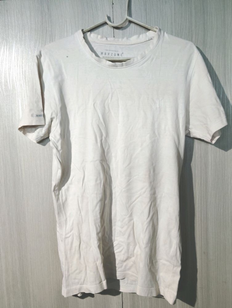 Max White T-shirt  Size- S