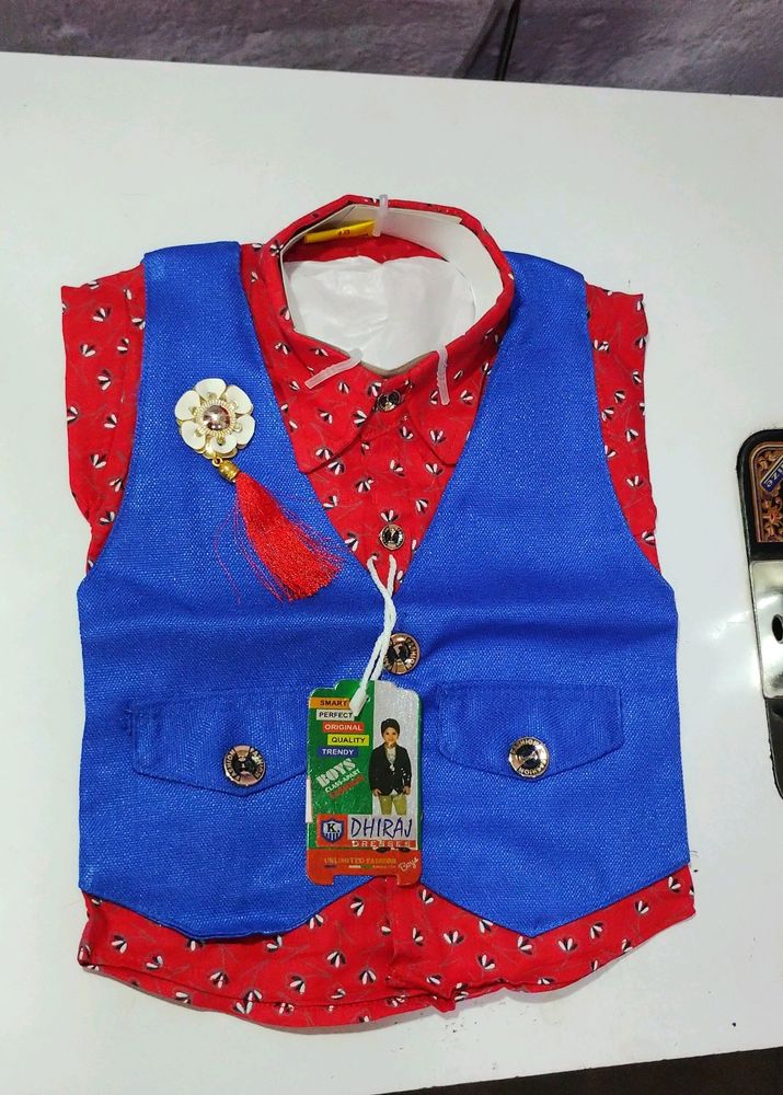 Baby Boy shirt+Bandi+Jeans Bust Size 20 inch