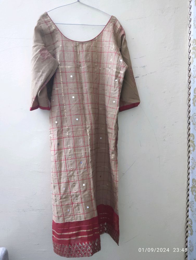 Mirror Work Kurta