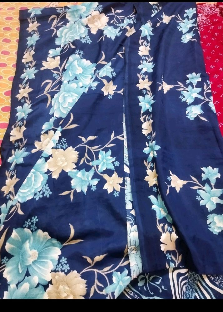 Blue Saree