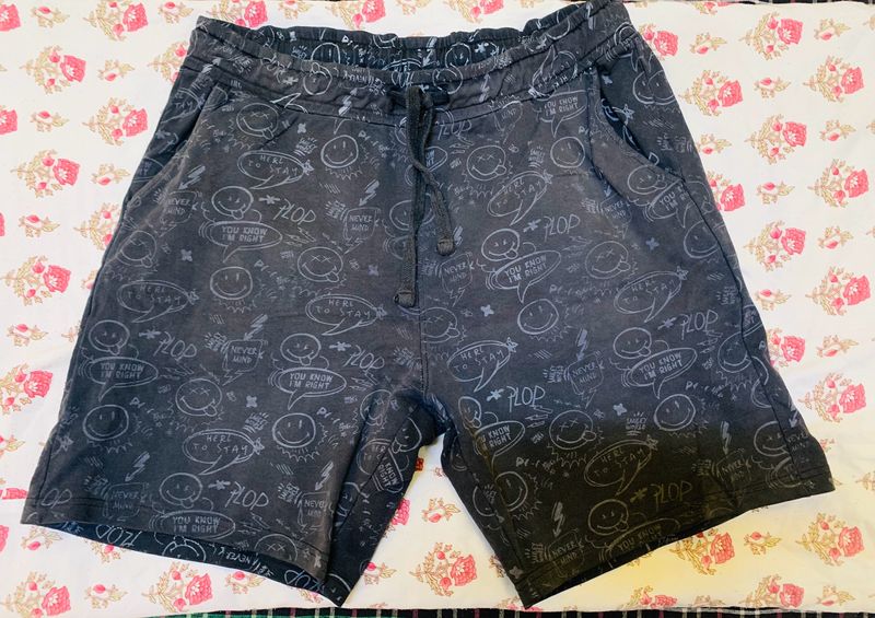 Charcoal Color- Men Shorts